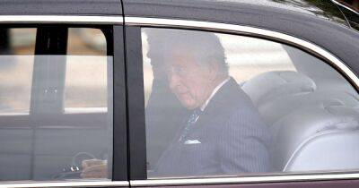 King Charles spotted for first time today ahead of Coronation ceremony - www.dailyrecord.co.uk - Charlotte