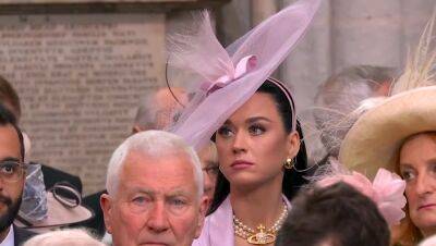 Katy Perry Had Trouble Finding Her Seat At King Charles’ Coronation & Her Giant Hat Didn’t Help - deadline.com - USA - city Westminster