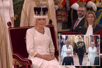 Royal fans spot ‘emergency Camilla’ doubles at coronation of King Charles - nypost.com