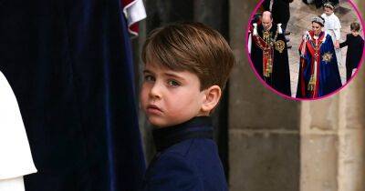 Prince William and Princess Kate’s Son Prince Louis Yawned During King Charles III’s Coronation, Left Before Carriage Procession - www.usmagazine.com