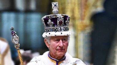 How King Charles III Broke With Royal Tradition and Made His Coronation Outfit His Own - www.etonline.com - Britain - county King George