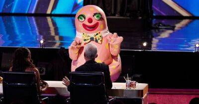BGT fans 'work out' celeb behind Mr Blobby act which left Simon Cowell covered in slime - www.ok.co.uk - Britain - county Williams