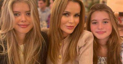 Amanda Holden wows as she poses with lookalike daughters as family celebrate Coronation - www.ok.co.uk - Britain - London - USA