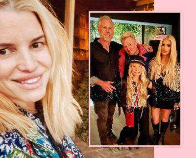 Jessica Simpson Reveals Her Dad Joe Had Bone Cancer In Birthday Post For Her Daughter Maxwell - perezhilton.com