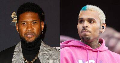 Usher and Chris Brown Spotted Arguing Hours Before Music Festival - www.usmagazine.com - Texas - Las Vegas - city Rock