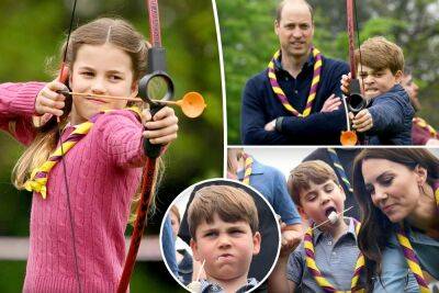 William, Kate and kids lend a hand for ‘Big Help Out’ day after coronation weekend - nypost.com - city Cambridge - George