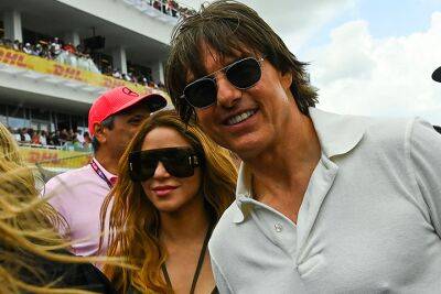 Tom Cruise And Shakira Closely Hang Out At The 2023 Miami Formula One Grand Prix - etcanada.com - Spain - USA - Colombia