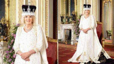 King Charles, Queen Camilla seen in first official coronation portraits - www.foxnews.com - county Prince Edward - county Imperial