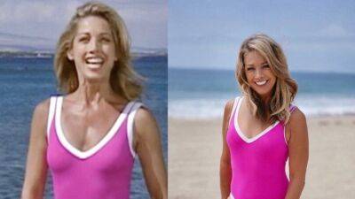 Denise Austin, 66, stuns in hot pink swimsuit from 30 years ago - www.foxnews.com