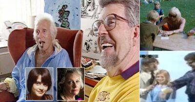 Creepy moment Jimmy Savile and Rolf Harris joke on screen about little girl being 'safe' with them - www.dailyrecord.co.uk - county Buckingham - county Berkshire