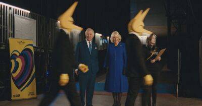 Charles and Camilla make cameo appearance at Eurovision after Coronation - www.ok.co.uk - Ukraine - Norway - Denmark - county King And Queen - Finland