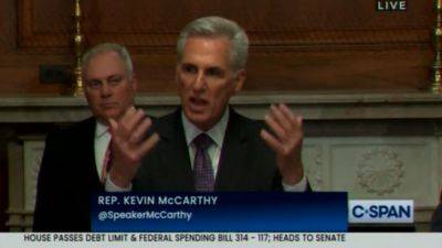 Kevin McCarthy’s Post-Debt Ceiling Victory Rant Sparks Confusion, Jokes: ‘You Mad, Bro?’ (Video) - thewrap.com