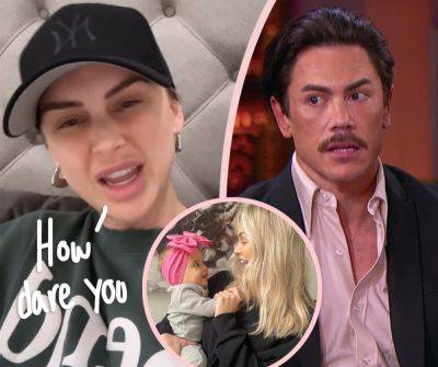 Lala Kent Unleashes On Tom Sandoval After His VPR Reunion Comment About Her Daughter's Conception! - perezhilton.com - city Sandoval