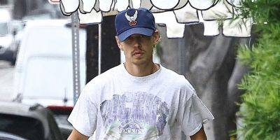 Austin Butler Kicks Off the Day With a Workout in Los Angeles - www.justjared.com - Los Angeles - Los Angeles - Malibu - county Butler - Adidas