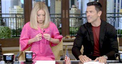 Kelly Ripa Suffers a ‘Wardrobe Emergency’ in the Same Dress She Almost Ripped Previously on ‘Live’ - www.usmagazine.com