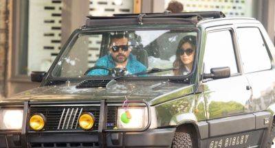 Dominic Cooper & Gemma Chan Take Their Classic Car to Go Shopping in London - www.justjared.com - Spain - London