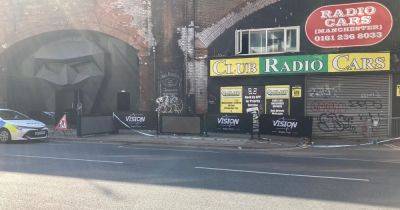 Two injured after fights breaks out outside nightclub in early hours as police cordon off road - www.manchestereveningnews.co.uk - Manchester