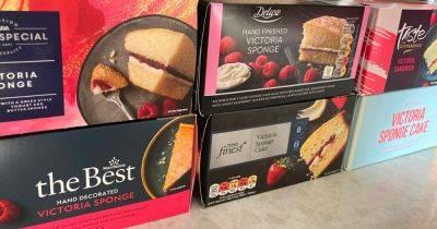 We tried Victoria sponges from every supermarket and picking the winner was a piece of cake - www.manchestereveningnews.co.uk - Britain - Manchester