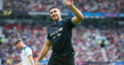 Tommy Fury's sweet gesture to Molly-Mae and daughter as he makes Soccer Aid debut - www.manchestereveningnews.co.uk