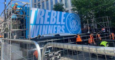 Manchester City treble events DELAYED due to 'adverse weather' as heavens open in city centre - www.manchestereveningnews.co.uk - Manchester - city Istanbul