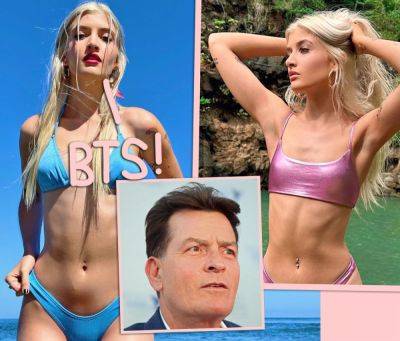 Charlie Sheen’s Daughter Sami Reveals Behind-The-Scenes Secrets Of Being An OnlyFans Star! - perezhilton.com