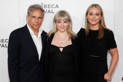 Ben Stiller And Christine Taylor Make Appearance At Tribeca Film Festival With Daughter Ella - etcanada.com