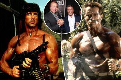 Sylvester Stallone says ex-rival Arnold Schwarzenegger was ‘superior’ star - nypost.com - France - USA - California - Austria