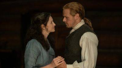 'Outlander': Caitriona Balfe and Sam Heughan Say Season 7 Is 'Biggest' One Since Start of Series (Exclusive) - www.etonline.com - Britain - USA