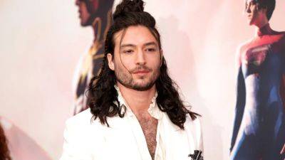 Ezra Miller Makes First Public Appearance in Nearly 2 Years at 'The Flash' Photo Call - www.etonline.com - Iceland - Berlin