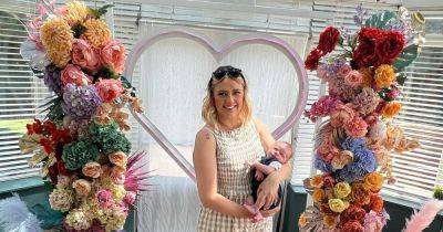 Gogglebox's Ellie Warner leaves fans confused as she shares glam snap with newborn baby - www.dailyrecord.co.uk