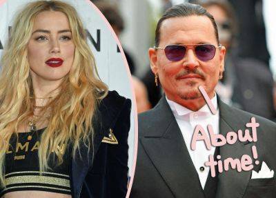 Amber Heard's Money From Johnny Depp Settlement Is FINALLY Going To Charity! - perezhilton.com