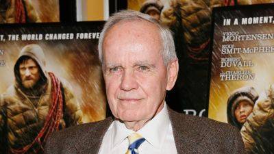 Cormac McCarthy, Legendary Author of ‘No Country for Old Men’ and ‘The Road,’ Dies at 89 - thewrap.com - USA - Texas - Mexico - Tennessee - Santa Fe - state Rhode Island
