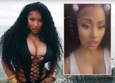 Nicki Minaj Finally Shows Off 'New Boobs' After Promising Breast Reduction Surgery Last Year! - perezhilton.com