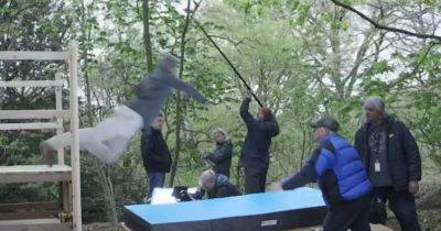 Emmerdale behind-the-scenes sees clever filming stunt for Caleb whodunnit plot - www.ok.co.uk