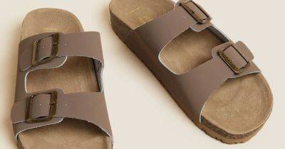 M&S shoppers are obsessed with 'comfy' £25 Birkenstock dupe - www.ok.co.uk - Arizona - city Sandal