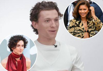 Tom Holland Finally Opens Up About 'Sacred' Relationship With Zendaya -- And Becoming Besties With Timothée Chalamet! - perezhilton.com - New York - Los Angeles