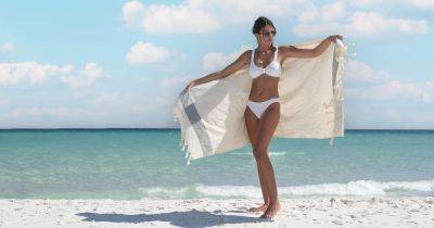 Sand-Resistant! Upgrade Your Beach Towel to This Turkish Cotton Pick — 64% Off - www.usmagazine.com - Turkey
