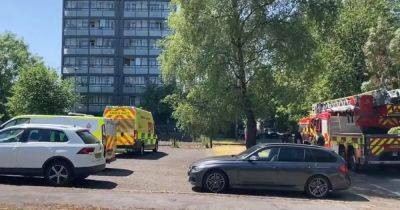 Police searching for woman after fire broke out in her tower block flat - www.manchestereveningnews.co.uk - Manchester