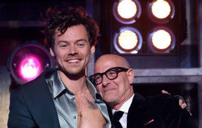 Watch Stanley Tucci show off his dance moves at Harry Styles gig - www.nme.com - London - Italy