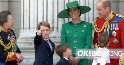 Prince George and Royal Family delighted by special surprise for King Charles in flypast - www.ok.co.uk - county Charles