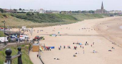 Three youths taken to hospital after 'unknown substance' thrown in their faces on popular beach - www.manchestereveningnews.co.uk - county Hart