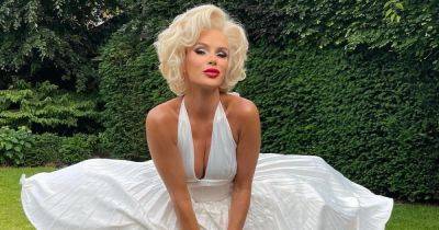 Amanda Holden transforms into Marilyn Monroe as she pouts for camera in sizzling pics - www.ok.co.uk - Britain - USA