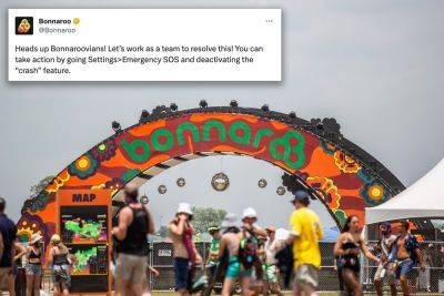 New iPhone safety feature triggers mass mistake 911 calls at Bonnaroo - nypost.com - Manchester - Tennessee