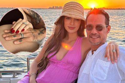 Marc Anthony Welcomes Baby With Wife Nadia Ferreira On Father’s Day -- Her First, His SEVENTH! - perezhilton.com - Britain - Spain