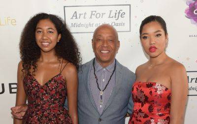Russell Simmons' Daughters Speak Out Against Him, Accuse Him of Verbal Abuse - www.justjared.com