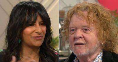 ITV Lorraine slammed after Ranvir Singh's treatment of Mick Hucknall - www.dailyrecord.co.uk - Britain