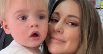 Louise Thompson shares very clever hack to keep your child entertained on a long flight - www.ok.co.uk - Chelsea