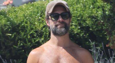 'Mrs. Davis' Actor Chris Diamantopoulos Looks Fit During Shirtless Walk with His Dog - www.justjared.com - Los Angeles