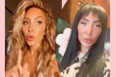 Farrah Abraham Claims This Is The REAL Reason For 'Puffy Face' Amid Fan Controversy Around New Look! - perezhilton.com - USA
