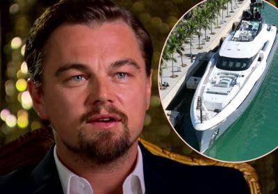Leonardo DiCaprio Superfan Almost DROWNS Trying To Swim Out To His Yacht! - perezhilton.com - Spain - Italy